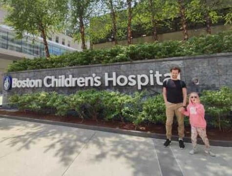 Цыгановой Саше проведена операция по радикальной коррекции ВПС в Бостоне