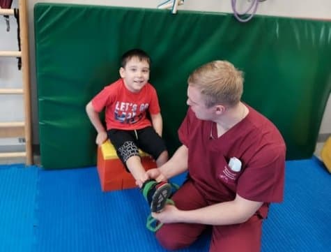 Минибаев Саша прошел курс реабилитации в МЦ «Сакура»