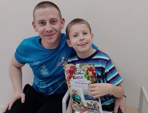 Жулин Денис прошел курс реабилитации в ФОЦ «Адели»