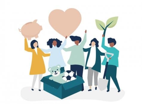 Участники благотворительности