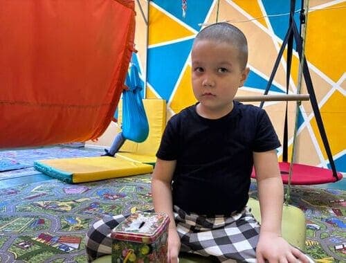 Адуов Муслим прошёл курс реабилитации в АНО «Синяя птица» города Астрахани